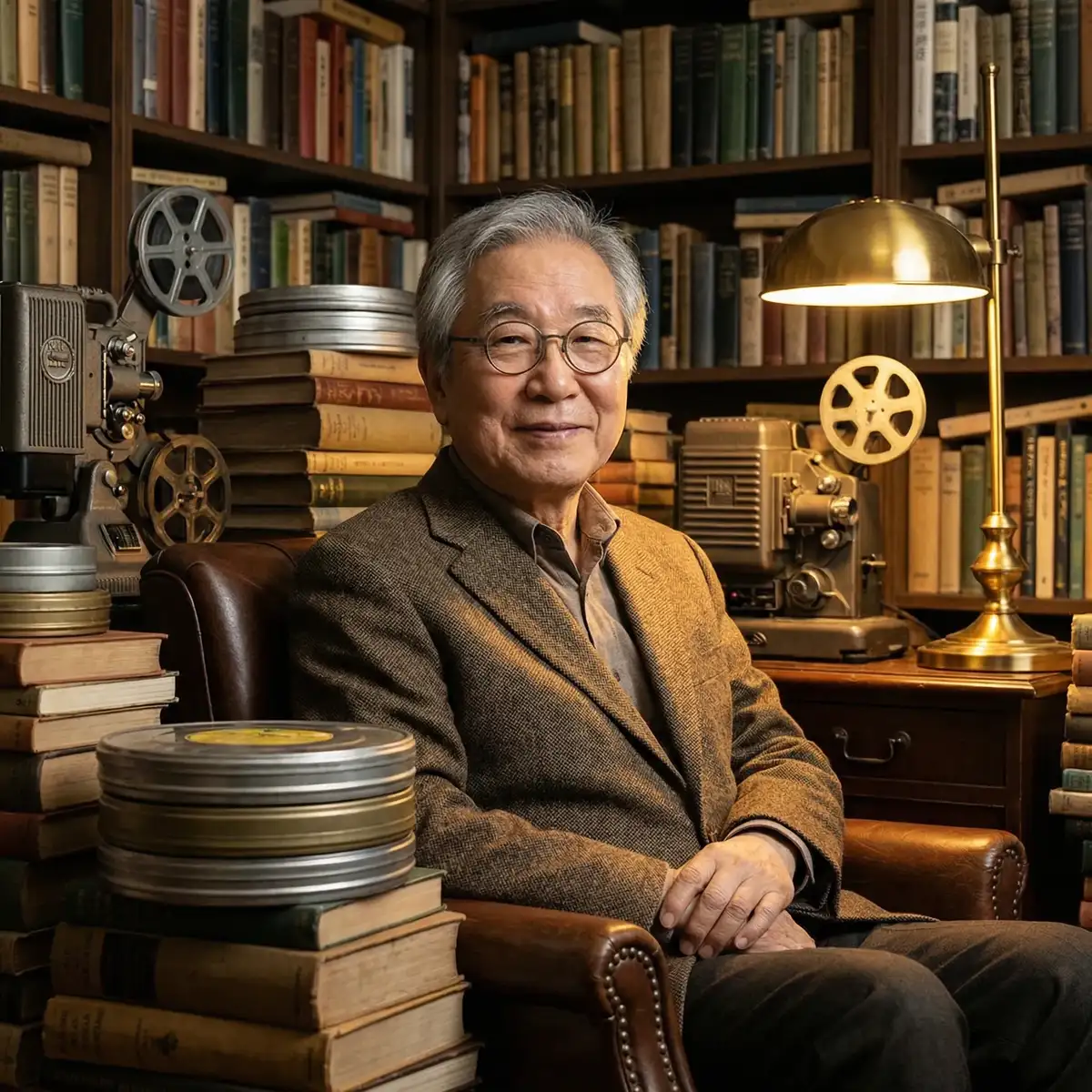 亚洲伦理片库馆长肖像 - 香香腐宅 研究学者